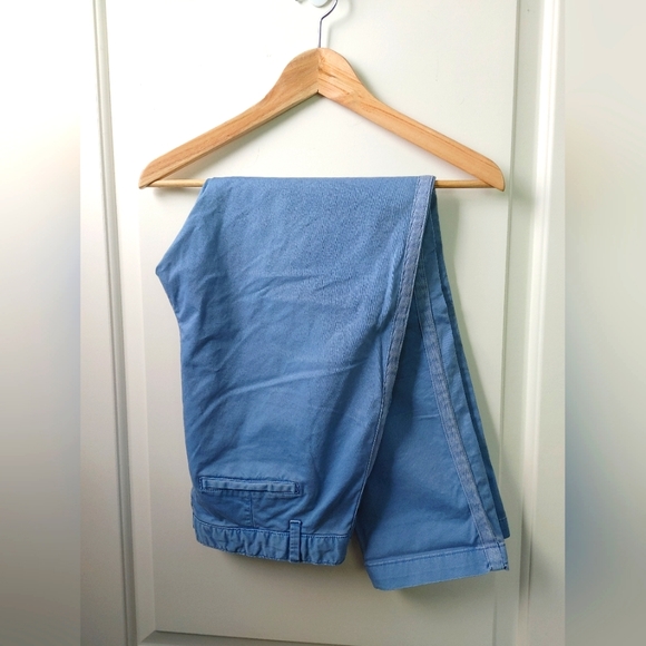 Gap Girlfriend Blue Chino's Size 10 - Picture 1 of 7